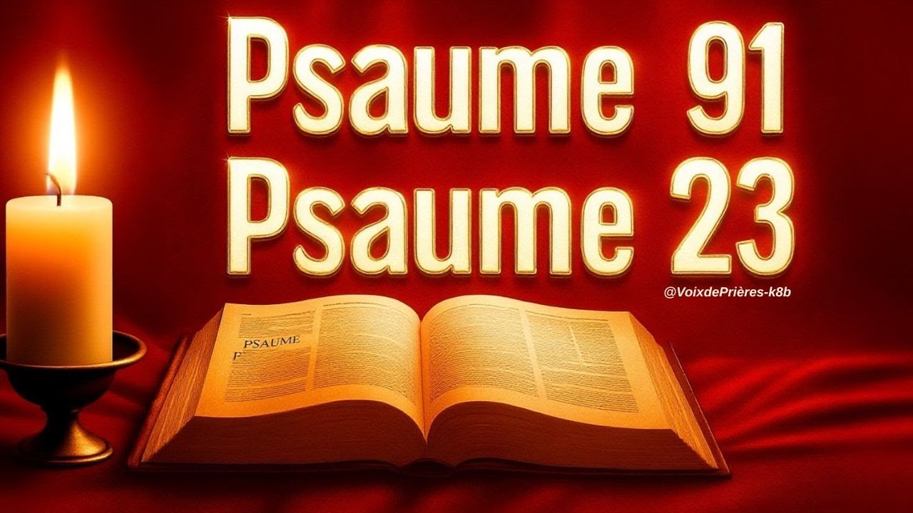 JANVIER 06 - PRIÈRE du PSAUME 91 et PSAUME 23-Les deux PRIÈRES LES PLUS PUISSANTES de la BIBLE.