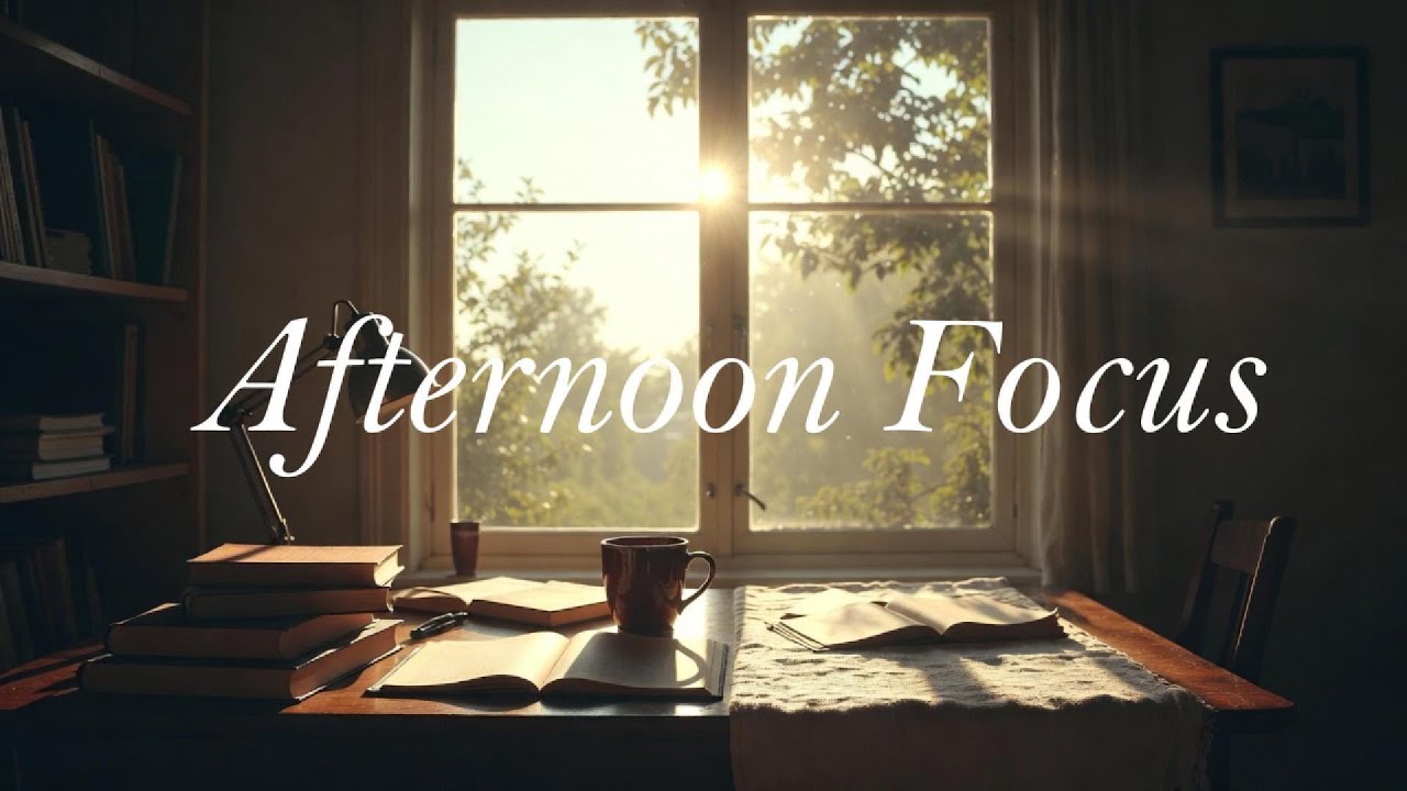528 Hz Late Afternoon Focus ☀️ Calm Music for Stress Relief & Clarity (5 Hours)