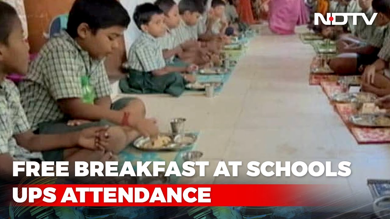 Tamil Nadu Starts Free Breakfast For Schools