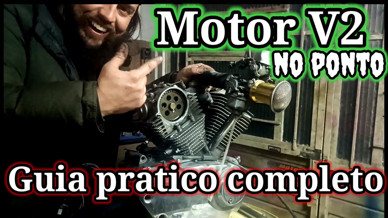 Como colocar motor V2 no ponto ( VIRAGO, DENVER, VBLADE, KANSAS, FURIA)