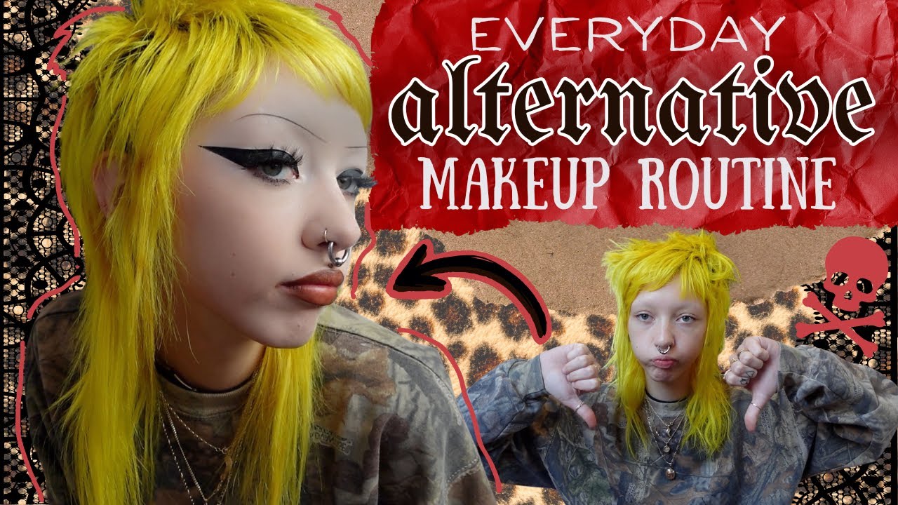 EVERYDAY ALTERNATIVE MAKEUP ROUTINE/TUTORIAL