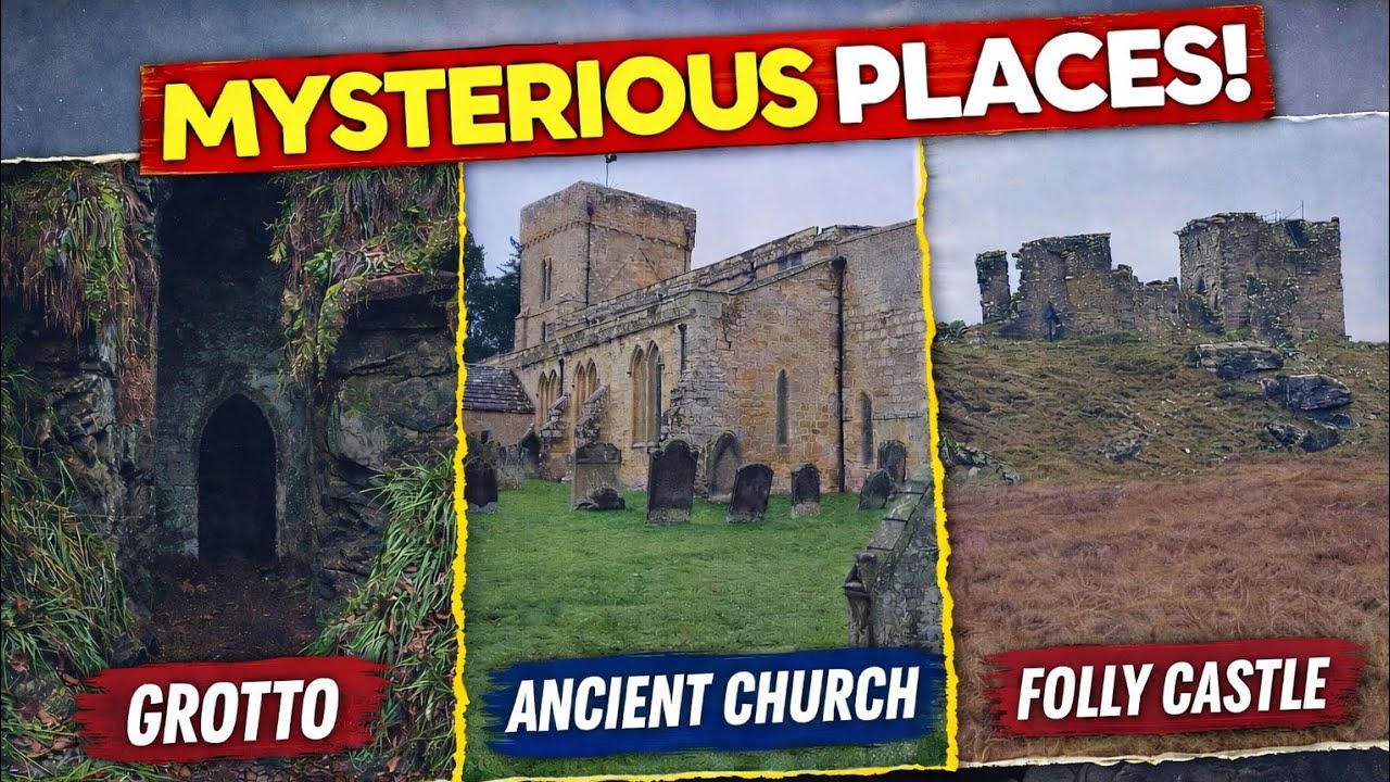 Exploring a Secret Grotto, Ancient Church & Forgotten Castle in Northumberland