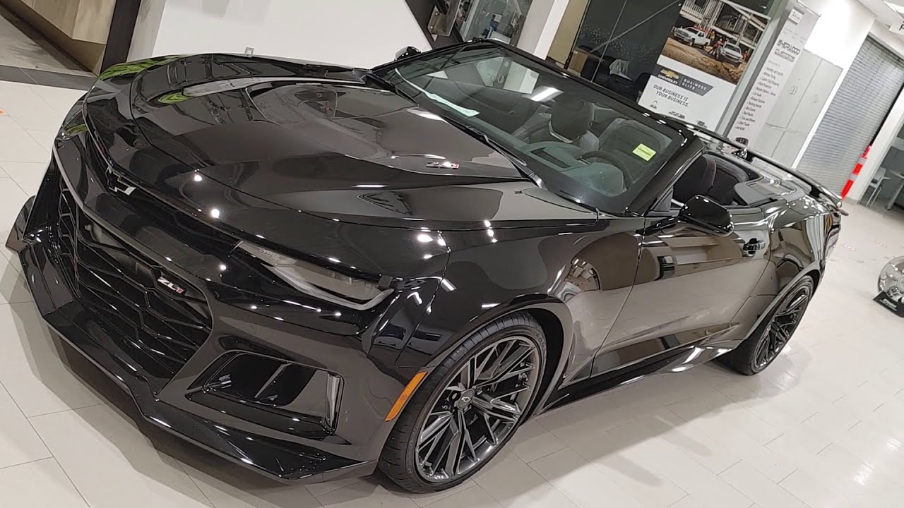 New Chevy Camaro ZL1 Convertible