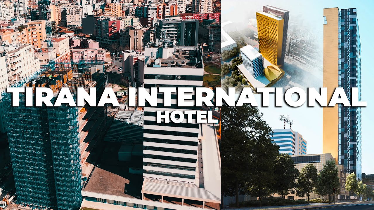 HOTEL TIRANA INTERNATIONAL 2021 | 4K DRONE VIDEO