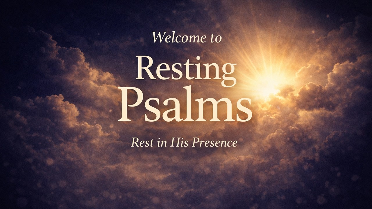 🎵 Resting Psalms: Welcome Into His Presence | Peaceful Worship Intro