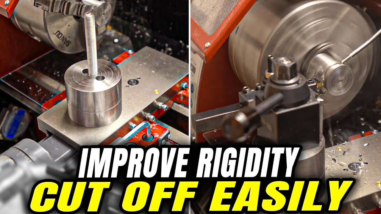 Mini lathe: parting, rigidity
