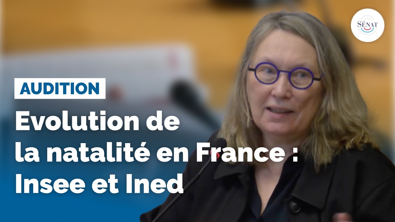 Évolution de la natalité en France