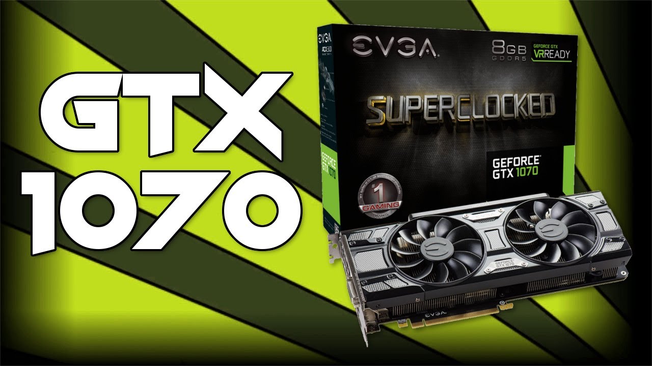 EVGA GeForce GTX 1070 SC GAMING ACX 3.0 Black Edition Unboxing