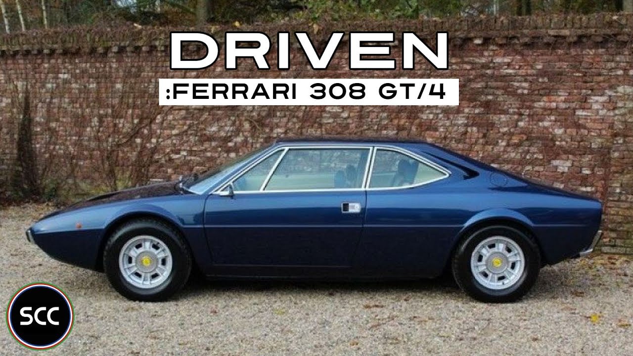 FERRARI 308 GT4 | GT/4 DINO 1974 - Test Drive in top gear - V8 engine sound | SCC TV