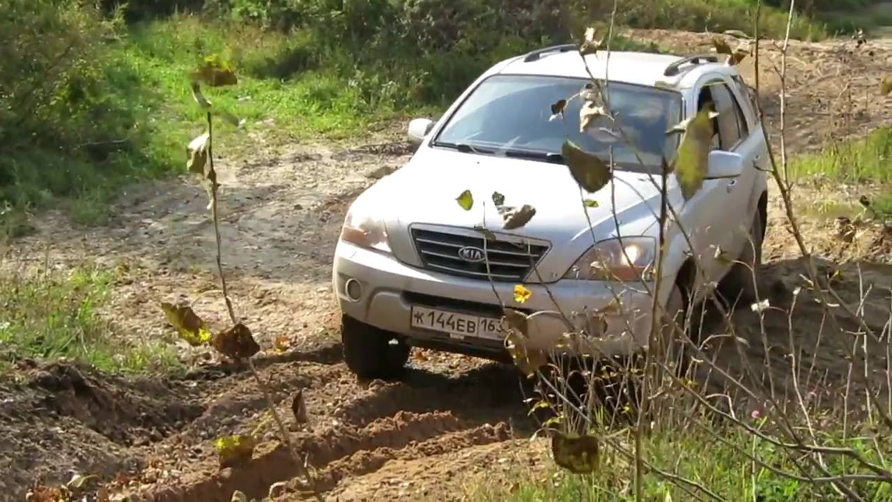 Kia Sorento BL | Киа Соренто - первые испытания раздатки Part time /оффроад/offroad/покатушки