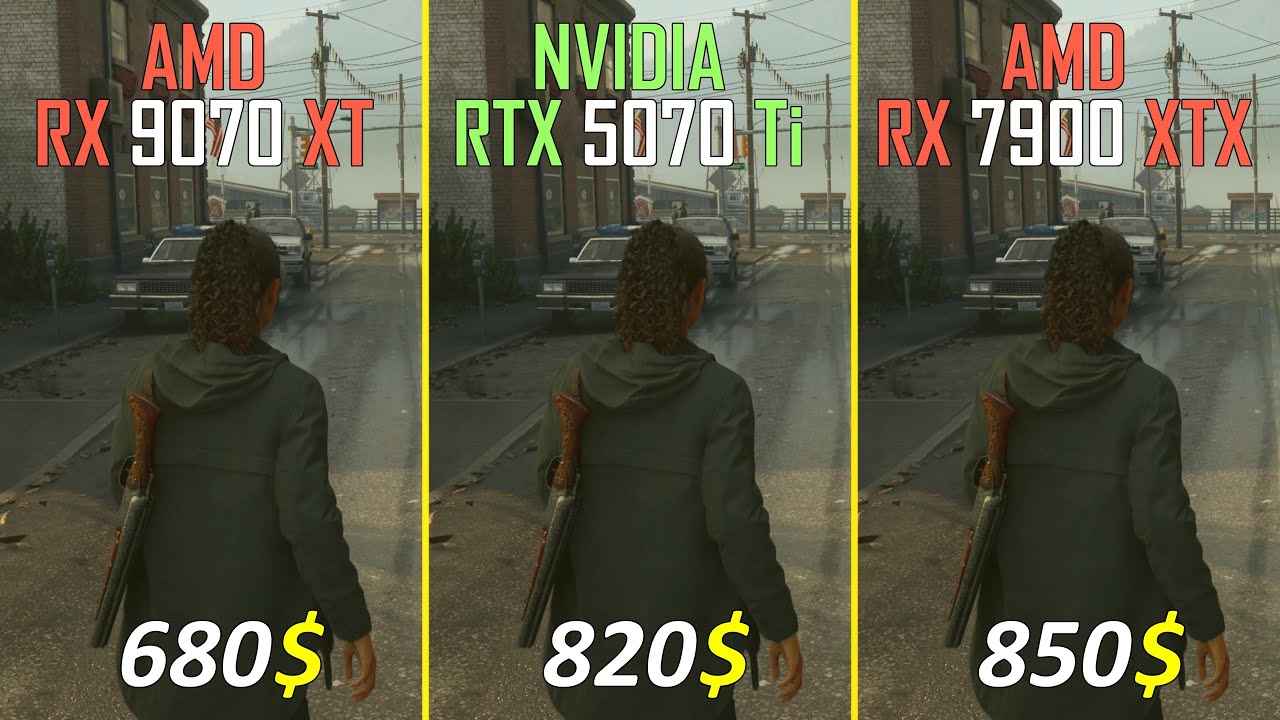RX 9070 XT vs RTX 5070 Ti vs RX 7900 XTX Test at 1440P and 4K