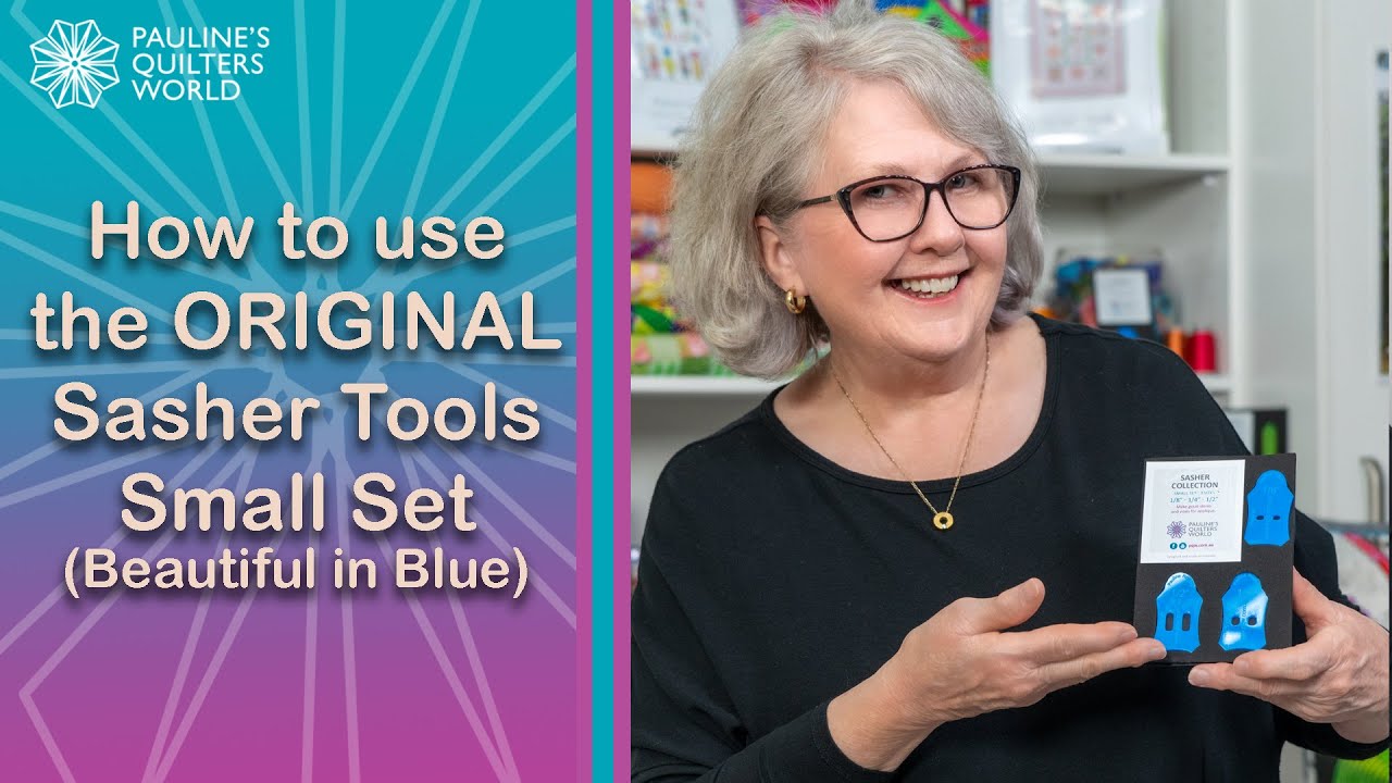 PQW How To Use The ORIGINAL Blue Small Sasher Set