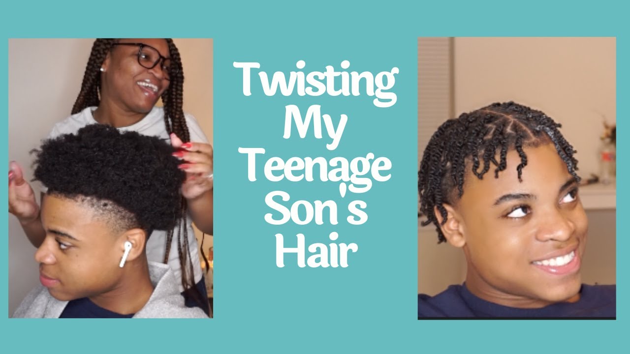 Twist for Boys | Закручиваю волосы моему сыну-подростку
