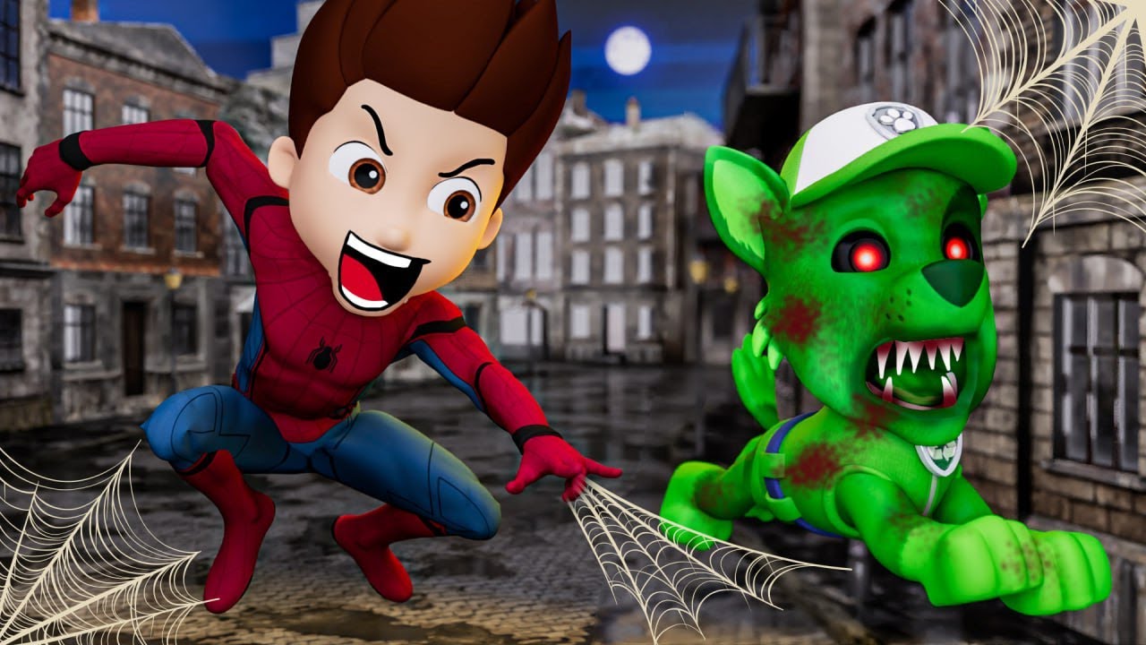 ROCKY Becomes ZOMBIE?! 😱 Ryder Spider-Man Please Help Him! | Sad Story | PAW Patrol Ultimate Rescue