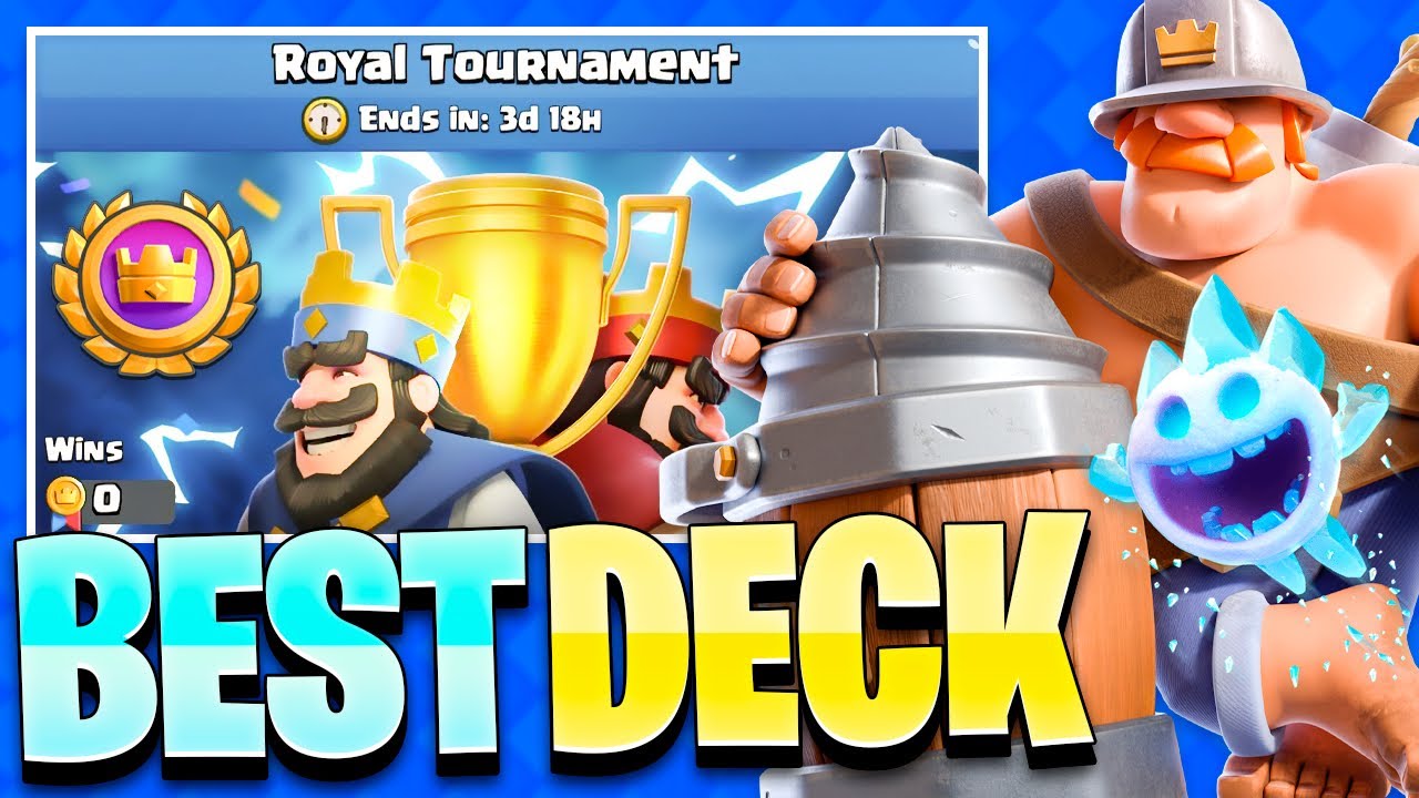 *FLAWLESS* 19-0 IN THE ROYAL TOURNAMENT 🏆 - Clash Royale