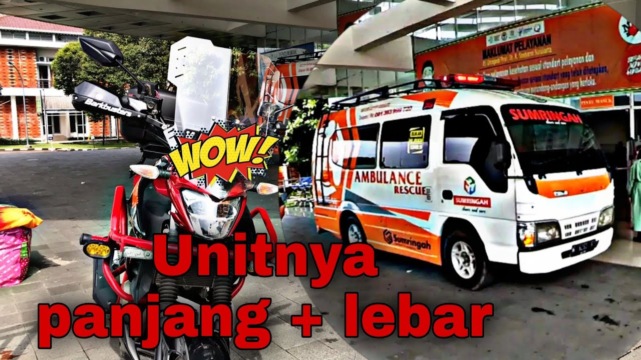 2 pasien sekaligus, unit ambulance sumringah || escorting ambulance