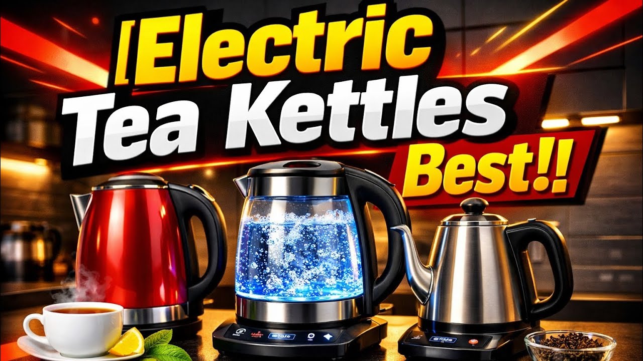 🔥Top 5 Electric Tea Kettles Best – Must-Have Picks for Tea and Coffee Lovers🔥