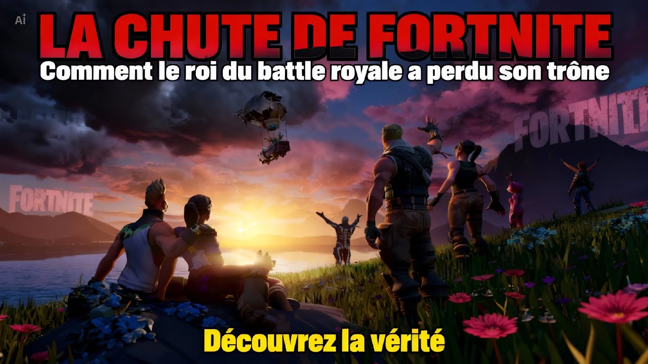 La chute de Fortnite...
