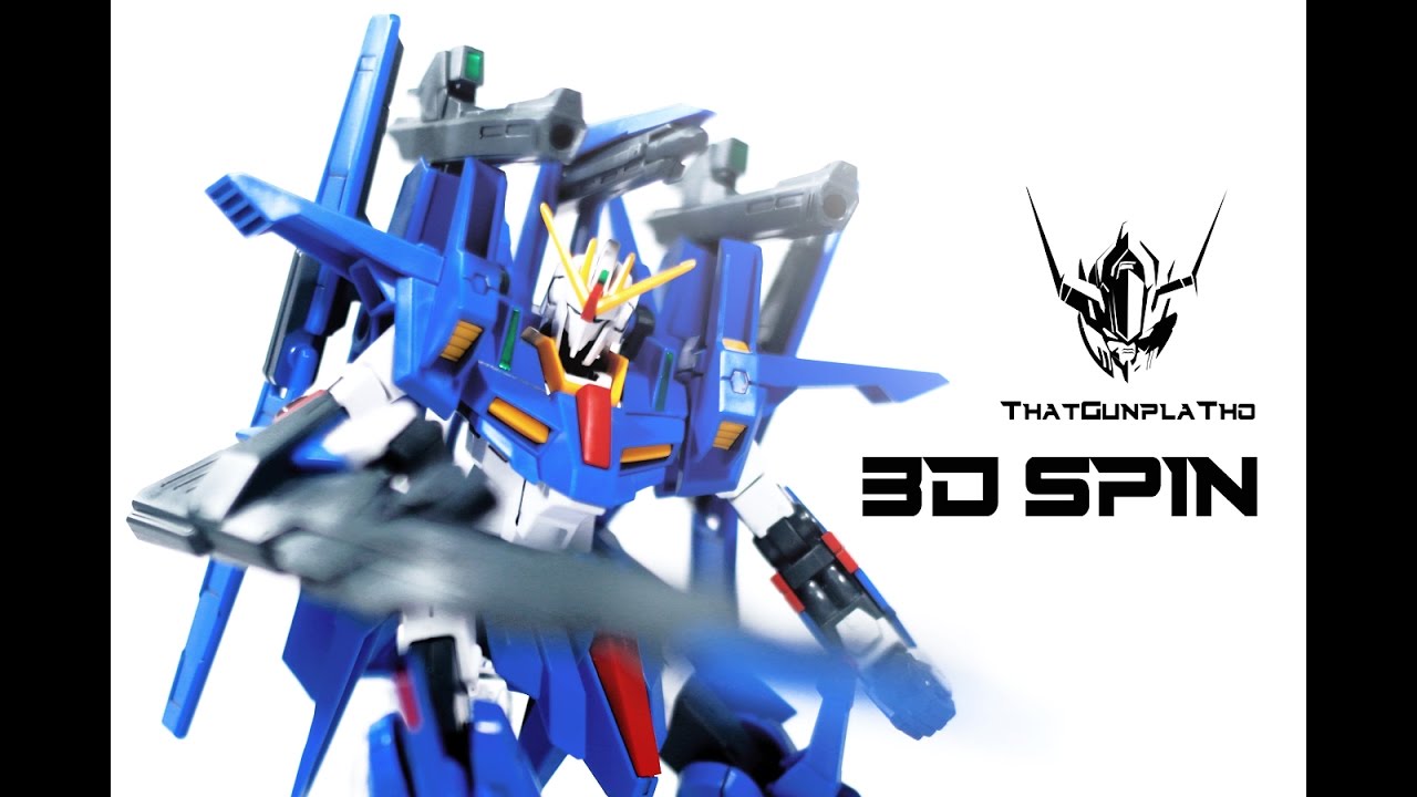 QUICK LOOK | 3D SPIN | PREVIEW | HG Build Fighters | ZZII | ZZ II | DOUBLE ZETA 2