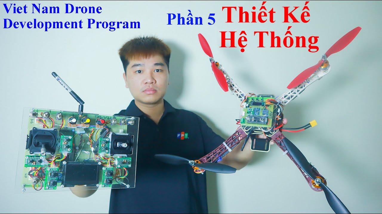 Lập trình Drone | Arduino Quadcopter | Thiết kế hệ thống | Phần 5
