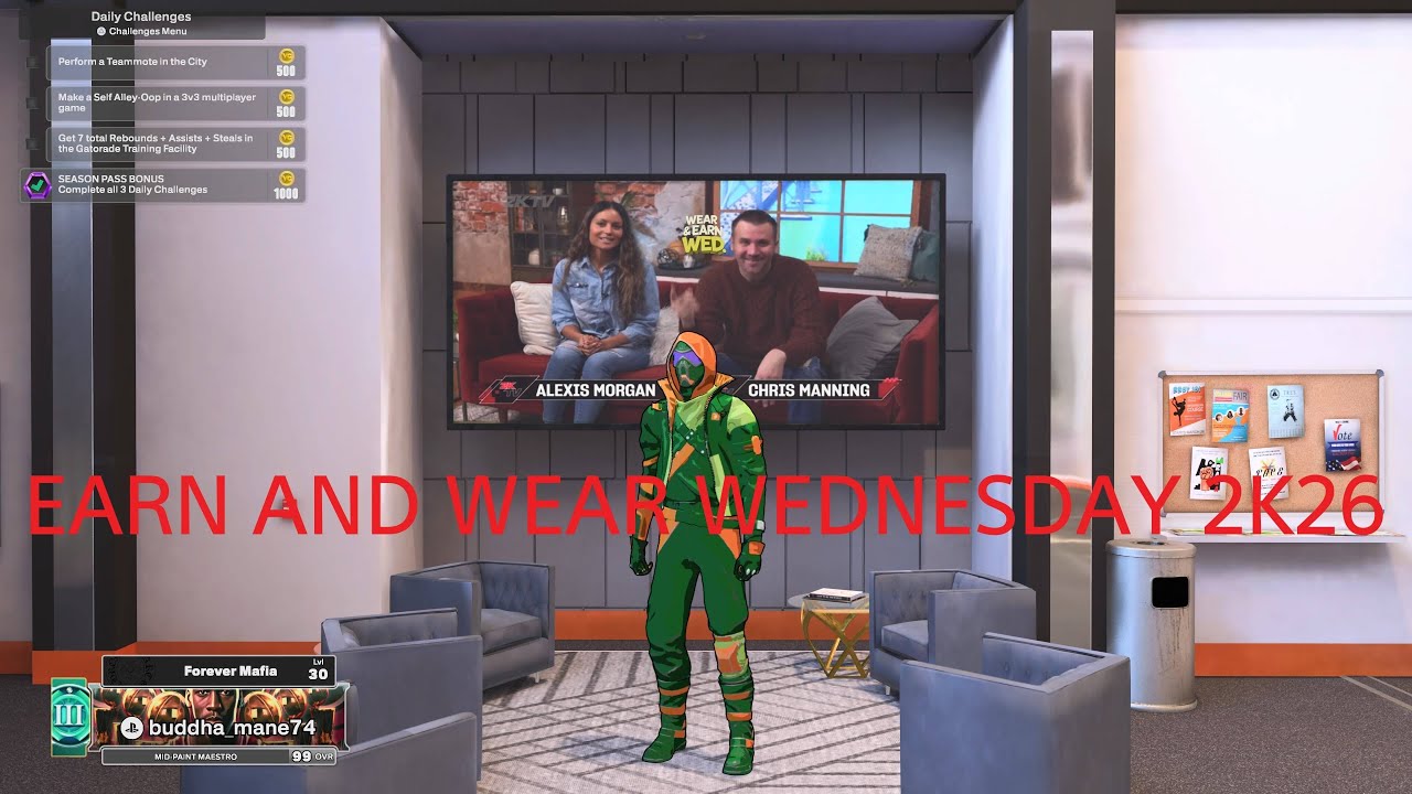 🔴NBA 2K26 WEAR AND EARN WEDNESDAY EVENT NBA 2K26 #PS5