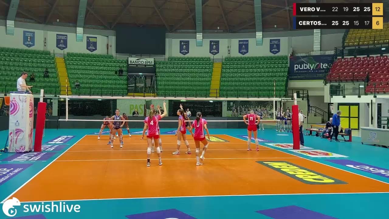 CAMPIONATO REGIONALE UNDER 18 SEMIFINALE
VERO VOLLEY MONZA VS CERTOSA VOLLEY