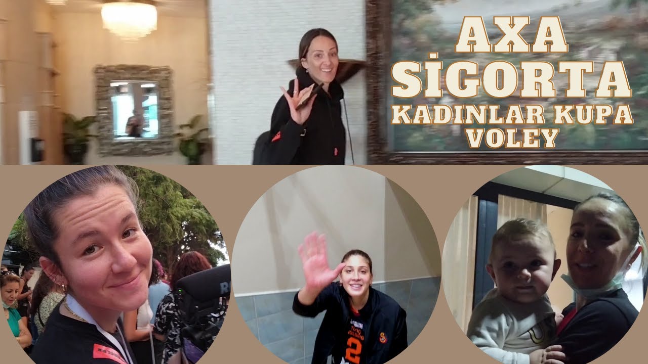 Kadınlar Kupa Voley'i İzmir Etabı / Eczacıbaşı Dynavit & Galatasaray HDI Sigorta / #VLOG2