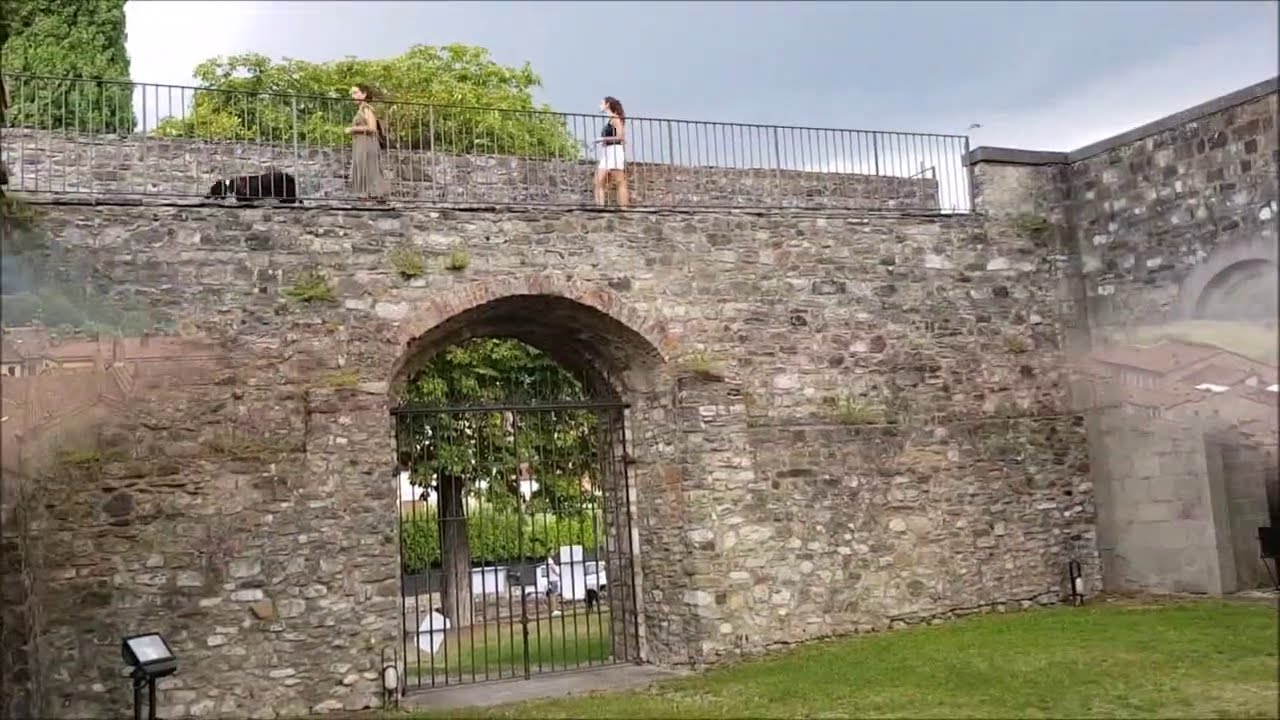 Bobbio Malaspina Dal Verme fortified castle (Piacenza - Emilia Romagna - Northern Italy)