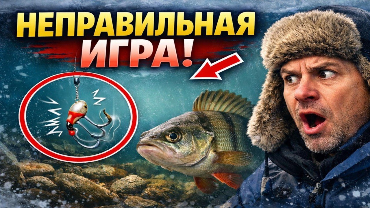 ВСЯ ВАША ИГРА МОРМЫШКОЙ — ОДНА СПЛОШНАЯ ОШИБКА. Вот что видит рыба на самом деле