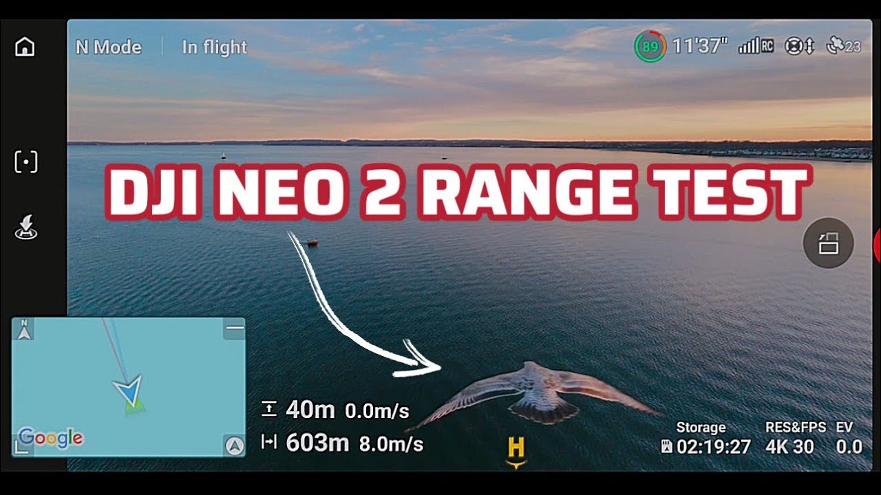 DJI Neo 2: Alcance y autonomía de vuelo la Prueba...