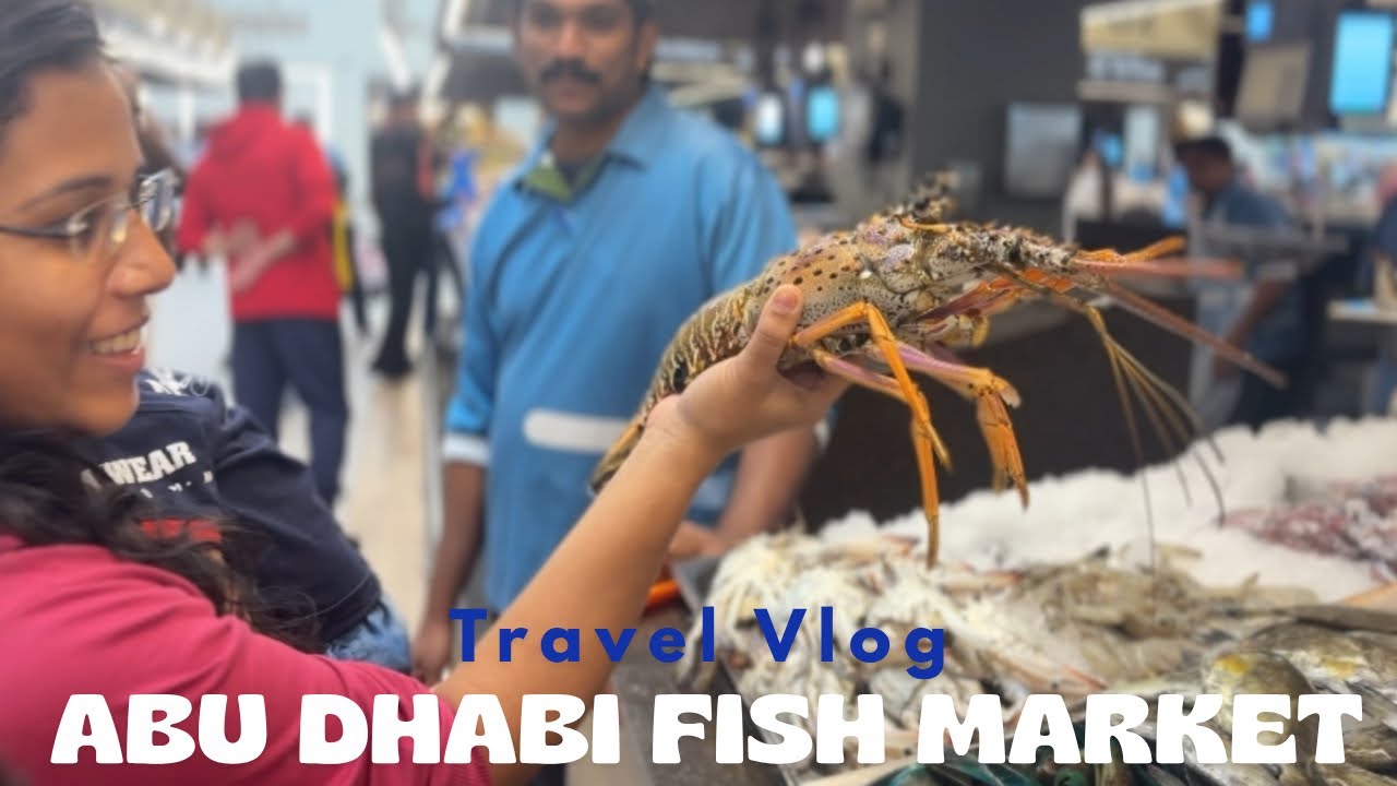 Abu Dhabi Fish Market🐟| Live Sea Food Restaurant |  #fishing #live #fish #food #uae #mustvisitplaces
