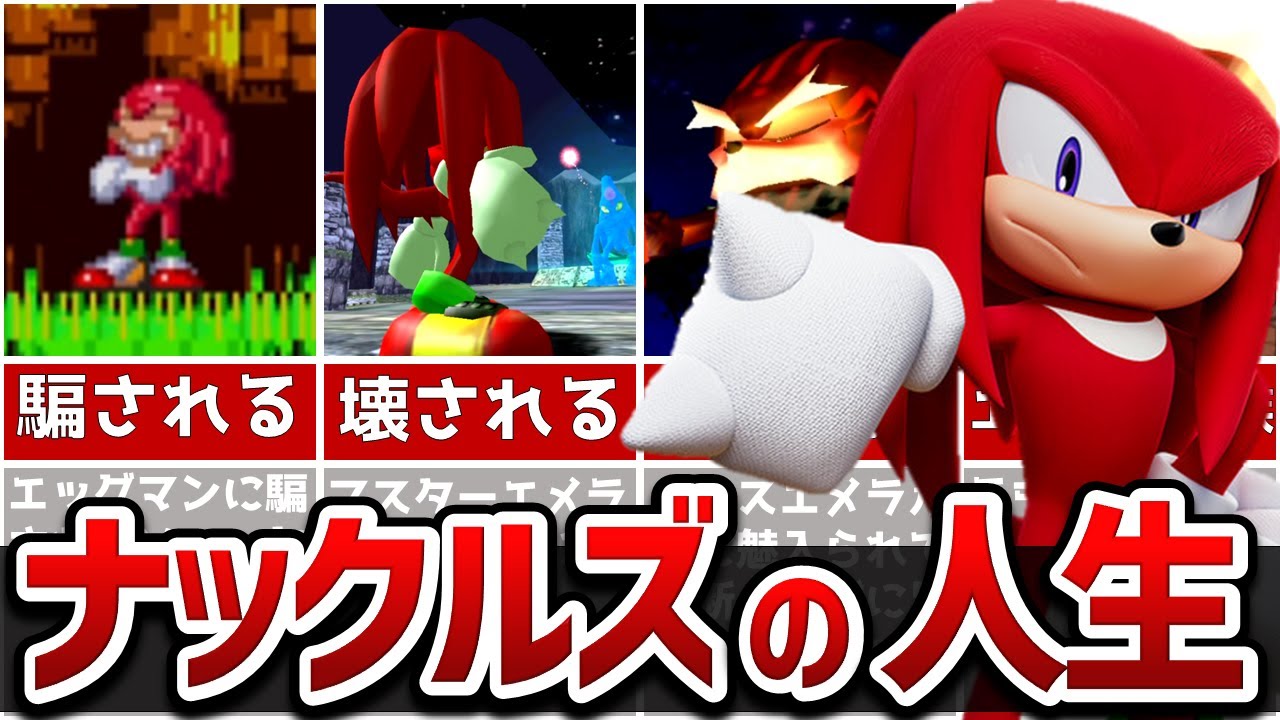 ナックルズの人生がエグすぎた【ソニックザヘッジホッグ】