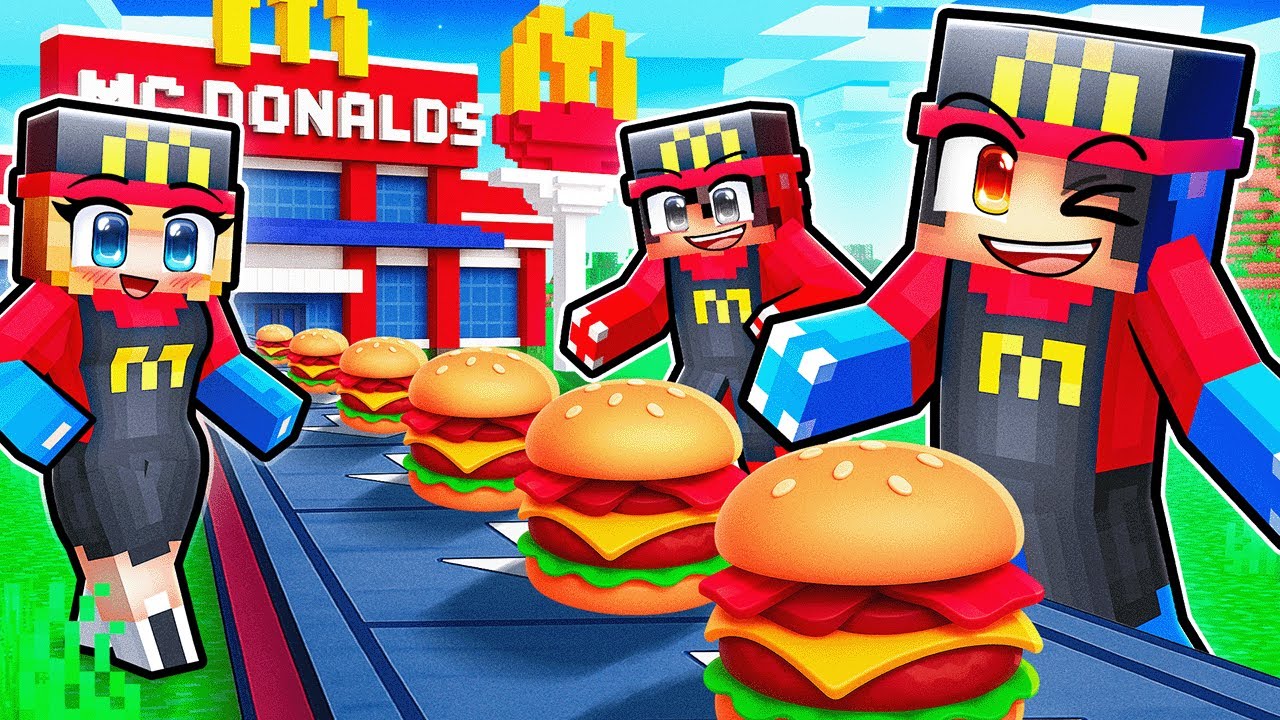 We Opened Our Own McDonalds in Minecraft!