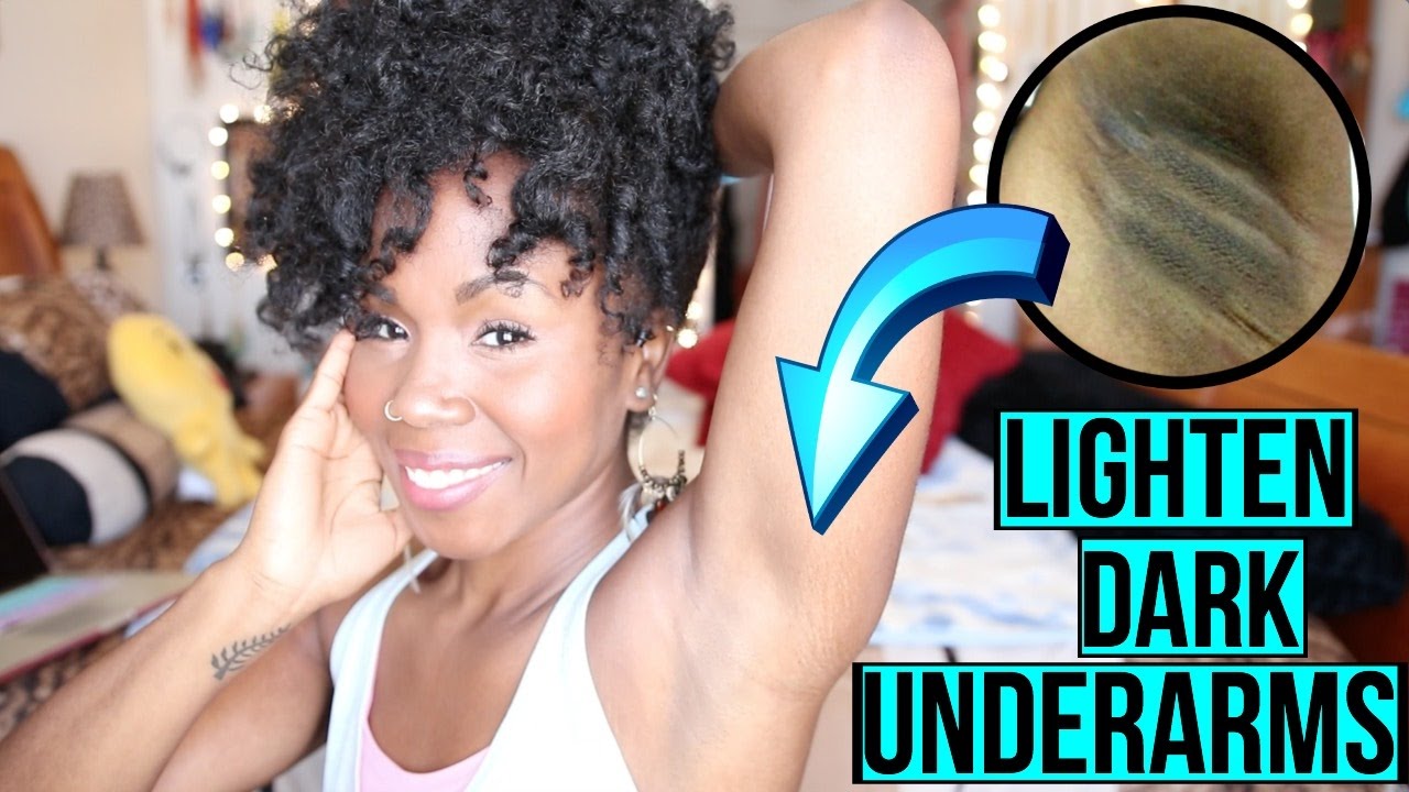 How to Lighten Dark Underarms NATURALLY & PERMANENTLY At Home