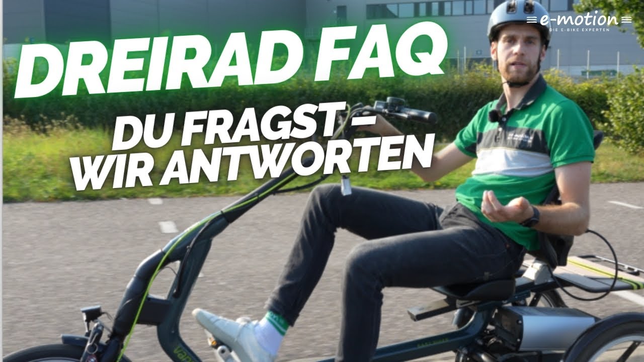 Das große DREIRAD FAQ | Wir beantworten die meistgestellten Fragen!🧐