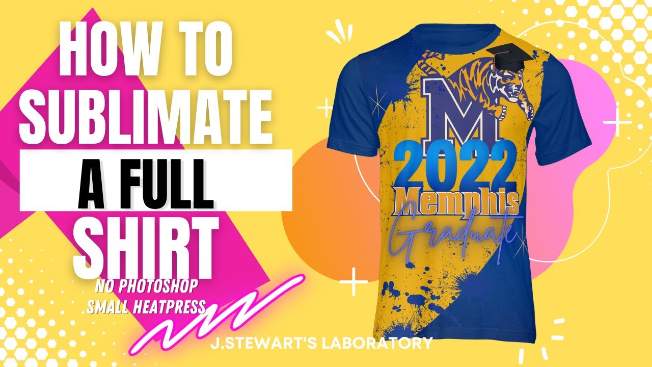 All over Sublimation Shirt| Diy| 3D Shirt| Small Heat Press