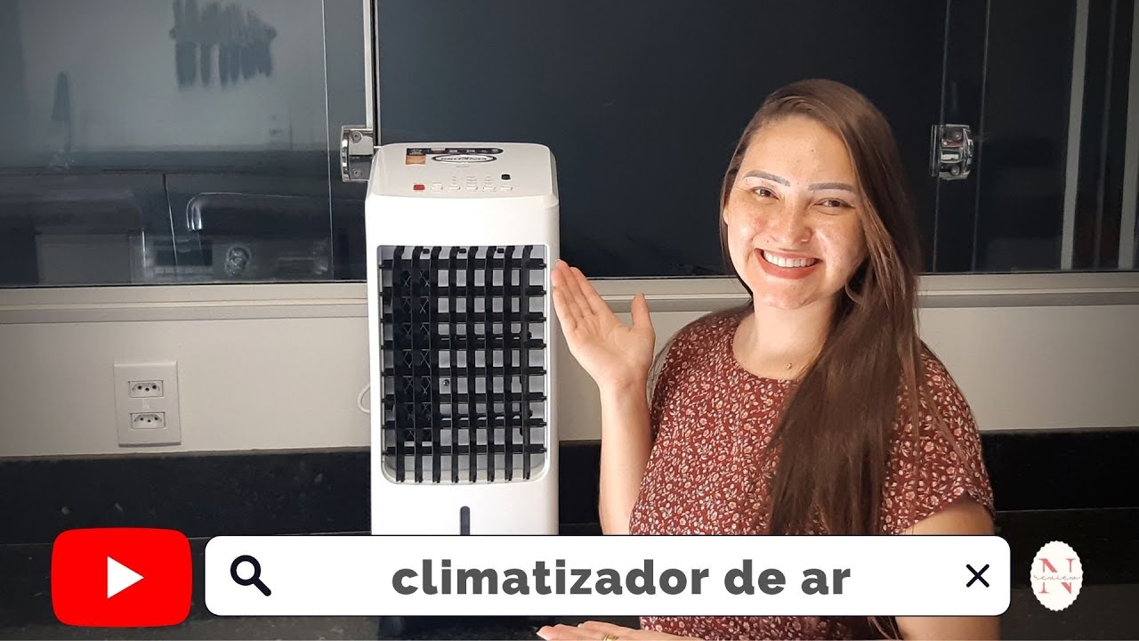 CLIMATIZADOR DE AR 4 EM 1 COM CONTROLE REMOTO