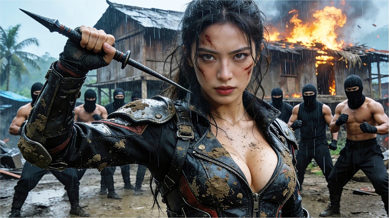 長相甜美的女孩竟是功夫高手，一招打敗所有殺手！⚔️  功夫   | Kung Fu | 2025動作大片| 甄子丹