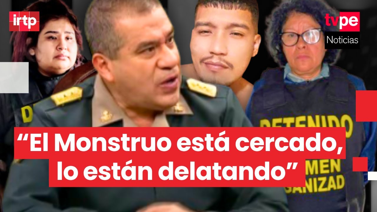 PNP brinda detalles de la captura de la mamá y pareja de Erick Moreno, alias el Monstruo