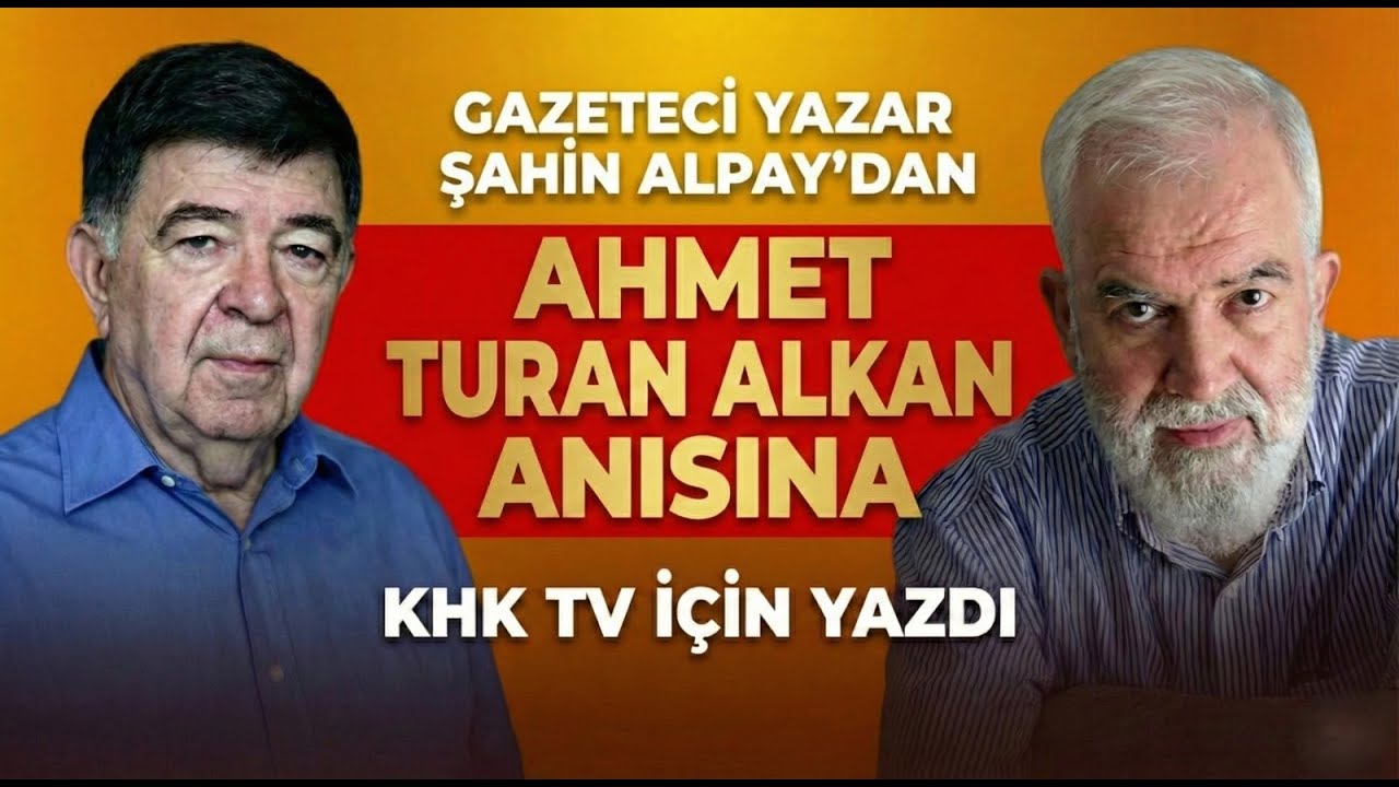 ŞAHİN ALPAY, KHK TV İÇİN YAZDI: 