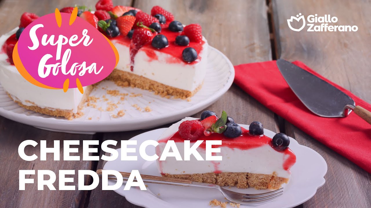 CHEESECAKE FREDDA - suuuper golosa! 💙🍴🍓