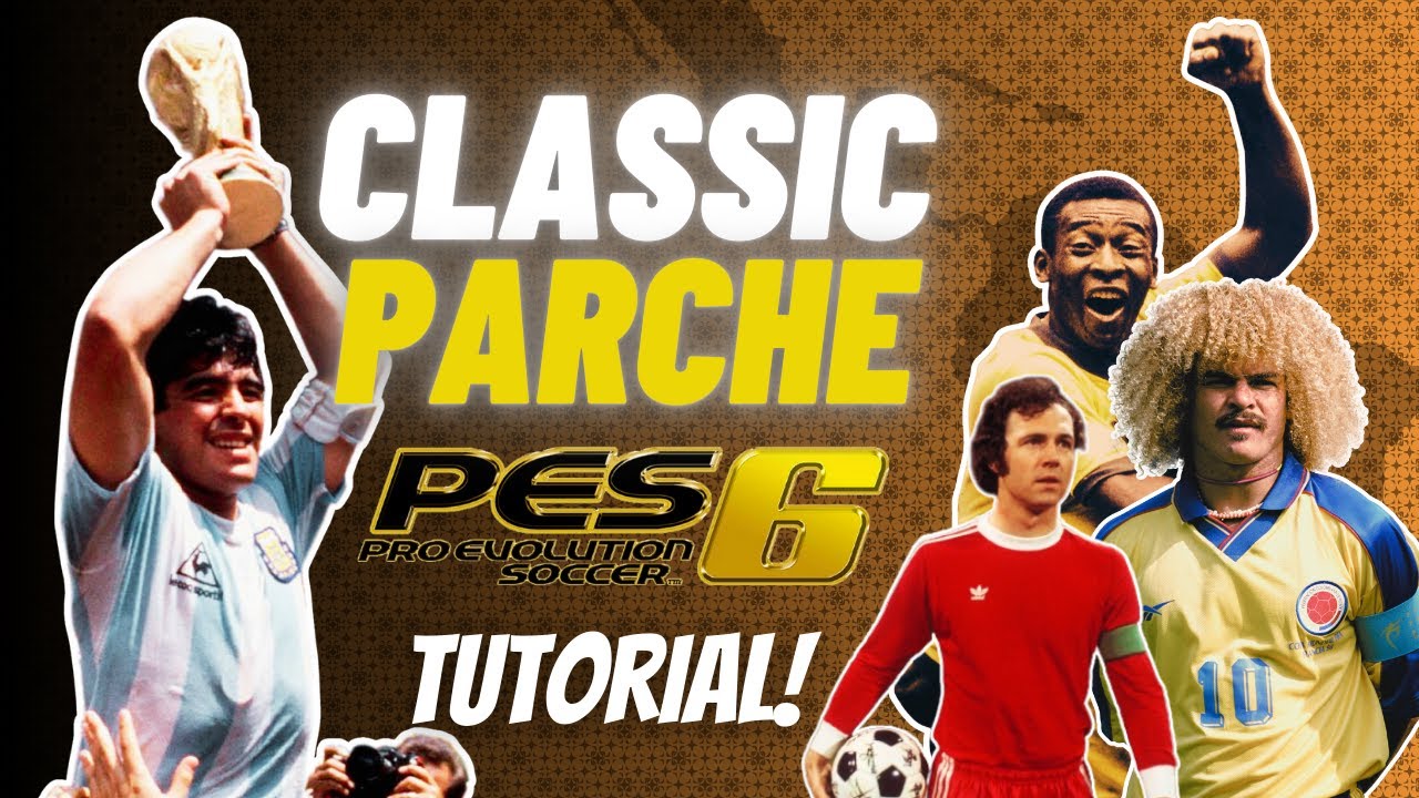 PES6 CLASSIC PATCH  - TUTORIAL DE INSTALACION 100% EXPLICADO