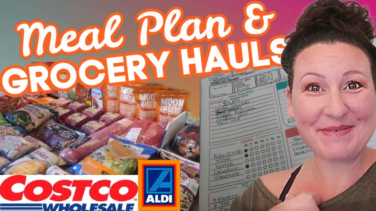 Family Meal Plan and Grocery Hauls