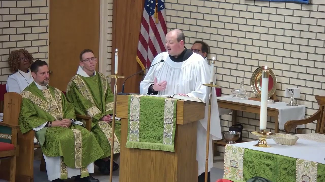 Sermon, 9th Sunday after Pentecost - 8-10-25 - Paul Cyril Clarke