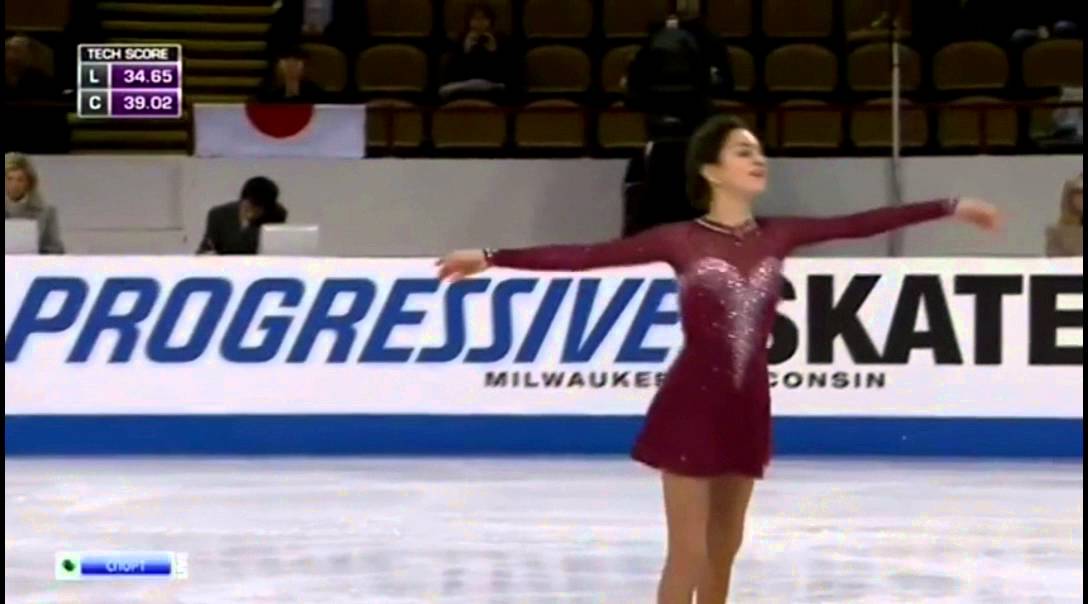 Евгения Медведева. КП на Skate Amtrica 2015 г. 1 этап Гран-при. Evgenia Medvedeva