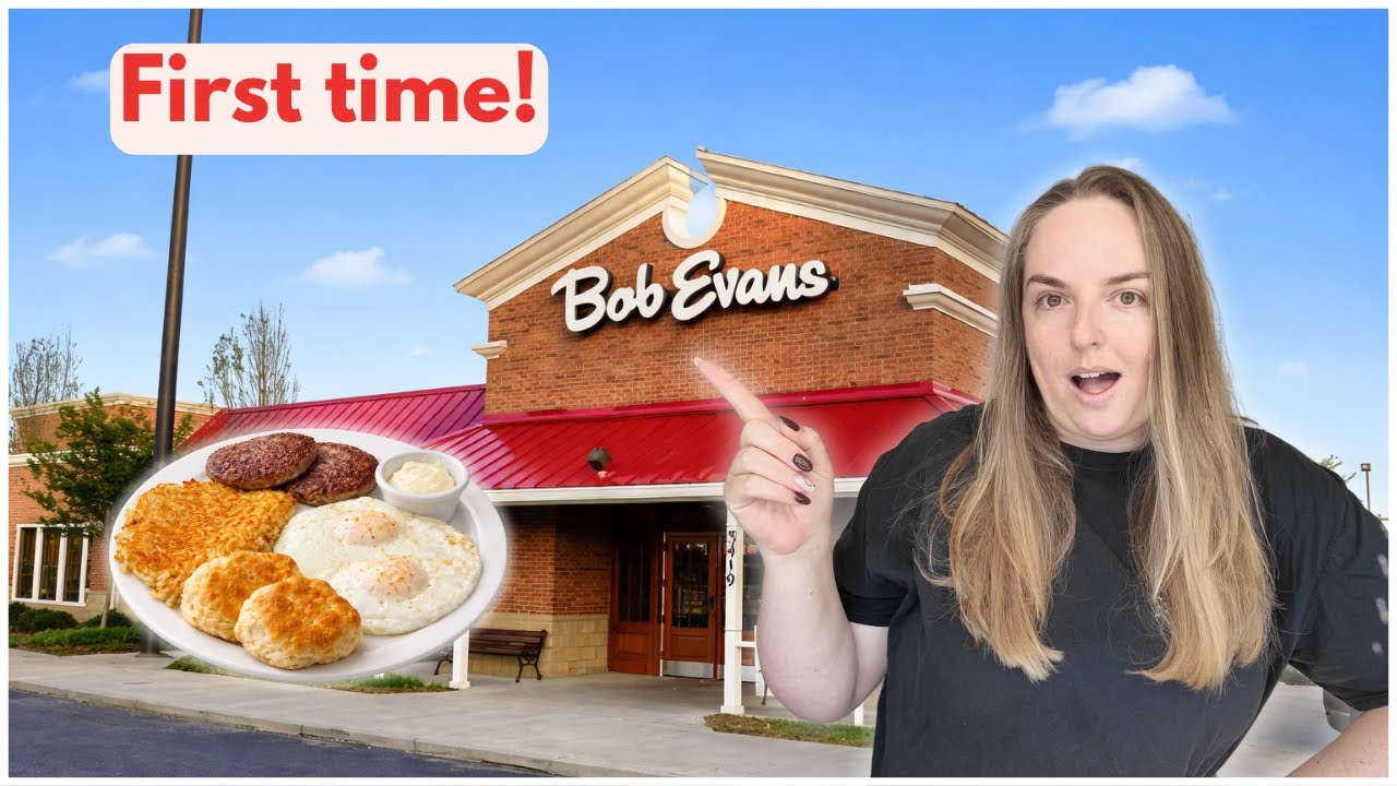 Ирландец впервые пробует блюда Bob Evans | Стоит ли там есть?