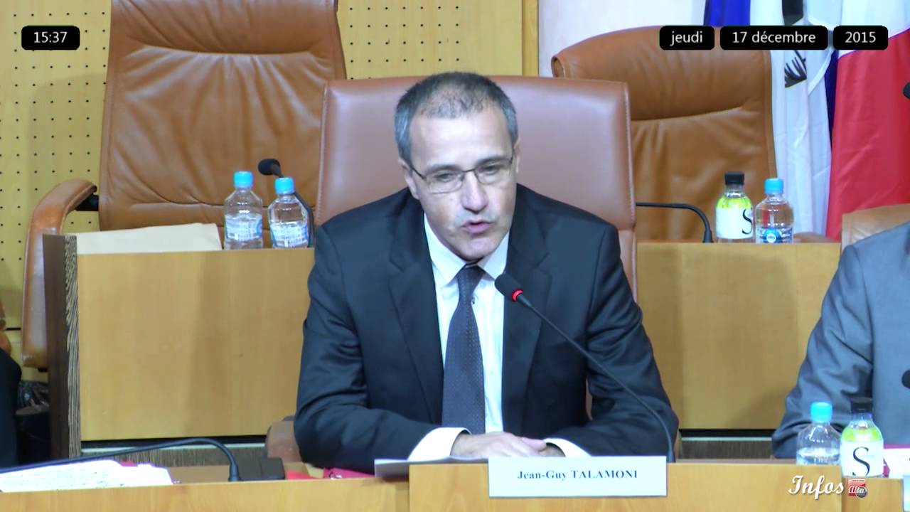 Installation de l'Assemblée de Corse : discours du nouveau président Jean-Guy Talamoni