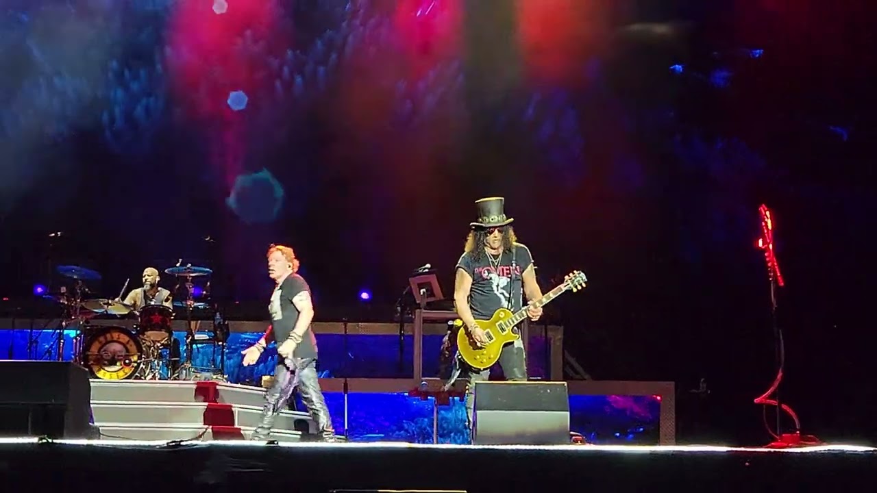 Guns and Roses live in Israel 2023, 4K, Estranged