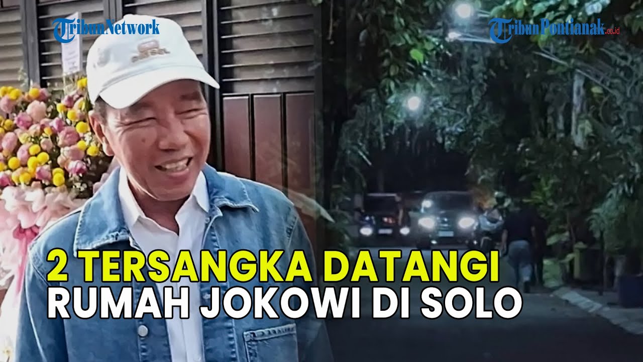 TERBARU❗ 2 TERSANGKA TUDINGAN IJAZAH PALSU DATANGI RUMAH JOKOWI DI SOLO