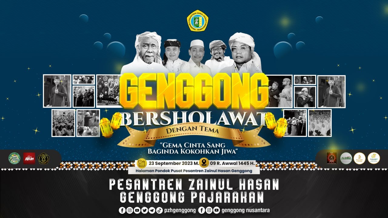 🔴 LIVE GENGGONG BERSHOLAWAT [] PESANTREN ZAINUL HASAN GENGGONG TAHUN 2023